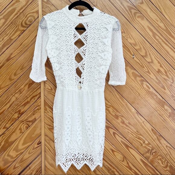 Jen's Pirate Booty x Free People Nova Lace Mini Dress - Picture 4 of 15